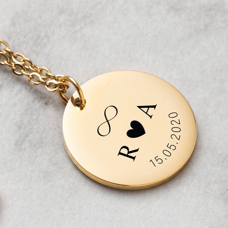 COLLAR CIRCULAR UNISEX PERSONALIZADO