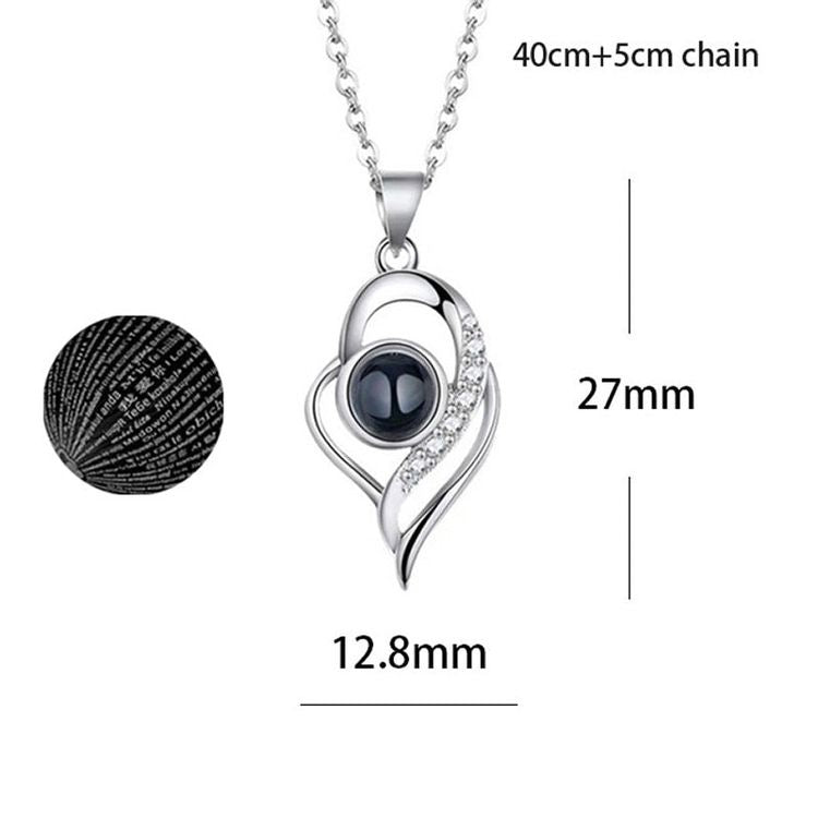 COLLAR TE AMO EN 100 IDIOMAS DIFERENTES