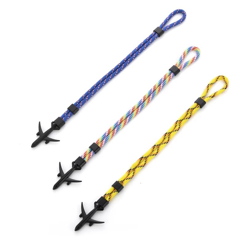 BRAZALETE AVIÓN CUERO