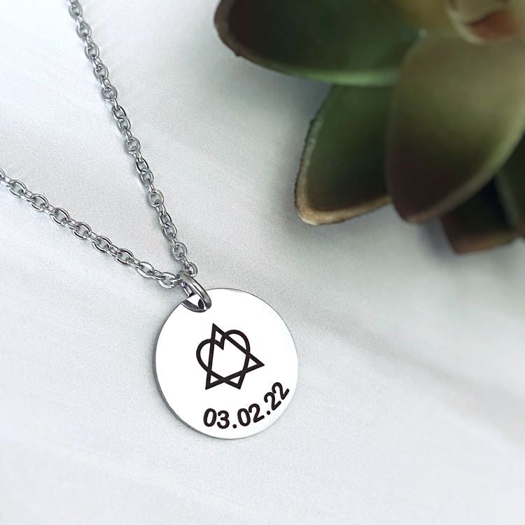 COLLAR CIRCULAR UNISEX PERSONALIZADO
