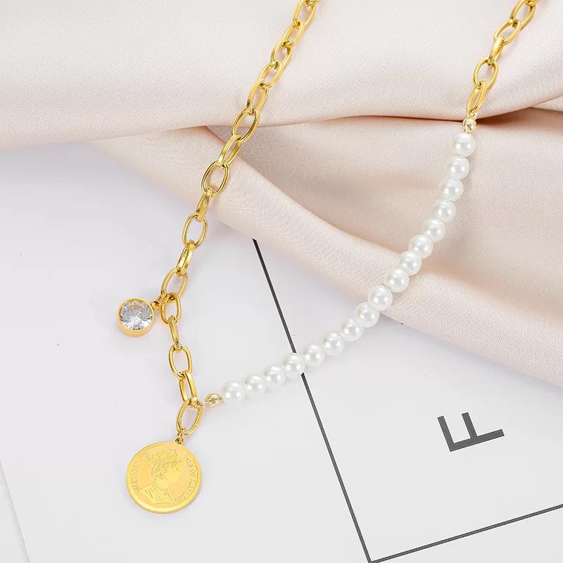 COLLAR DE PERLAS ESTILO COREANO