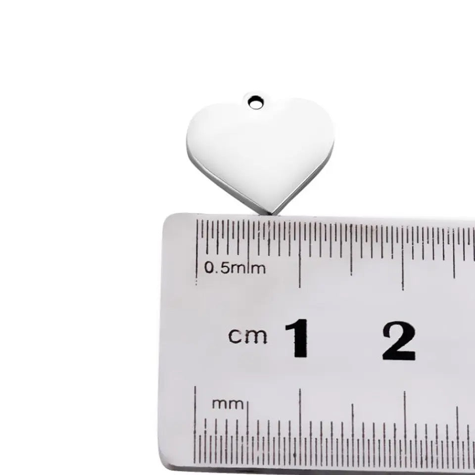 COLLAR CORAZÓN  PEQUEÑO MINIMALISTA PERSONALIZABLE