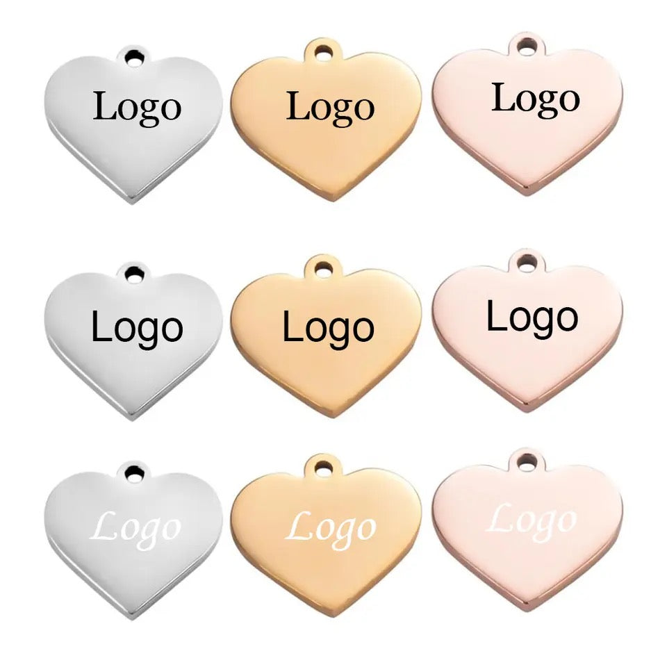 COLLAR CORAZÓN  PEQUEÑO MINIMALISTA PERSONALIZABLE