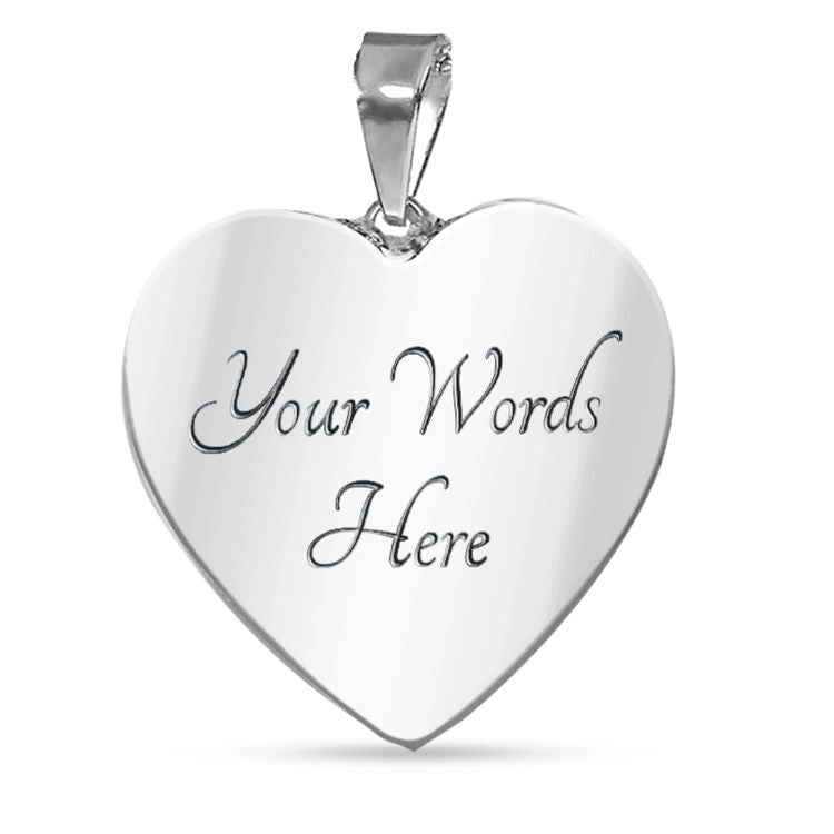 COLLAR CORAZÓN UNISEX PERSONALIZADOS