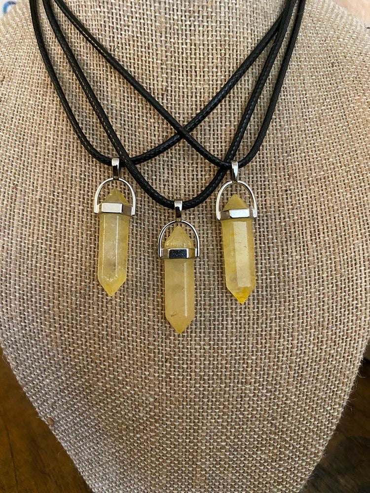 COLLARES CUARZO EN RESINA