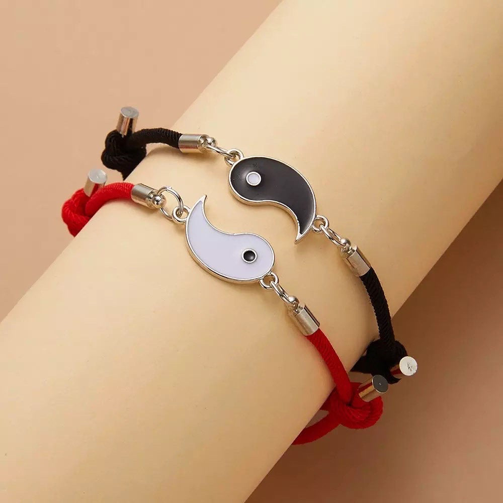 BRAZALETES MAGNÉTICOS YIN YANG IMANES