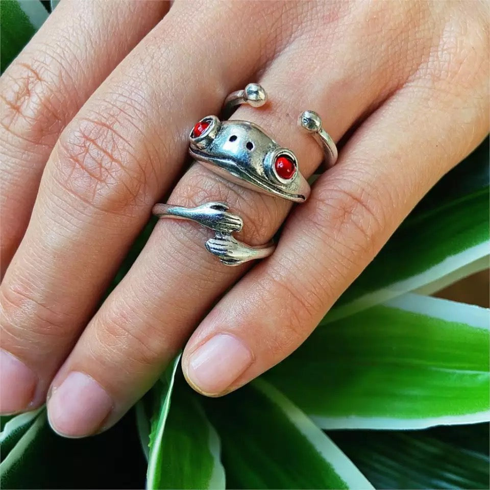 SET ANILLOS AESTHETIC METAL VINTAGE