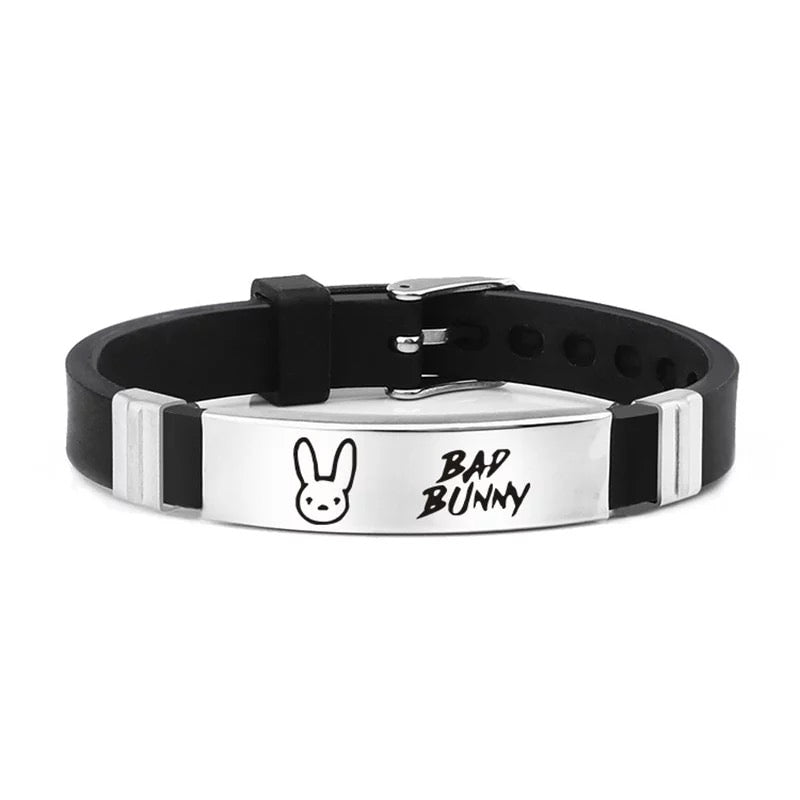 BRAZALETE RUBBER BAD BUNNY EL CONEJO MALO