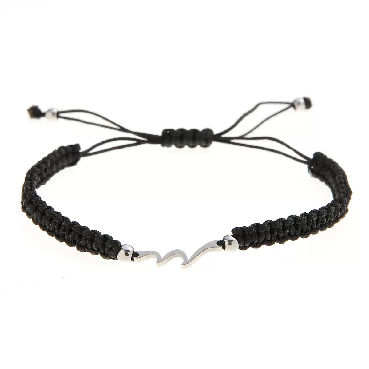 BRAZALETES MINIMALISTAS OLAS DE MAR LEATHER TEJIDOS