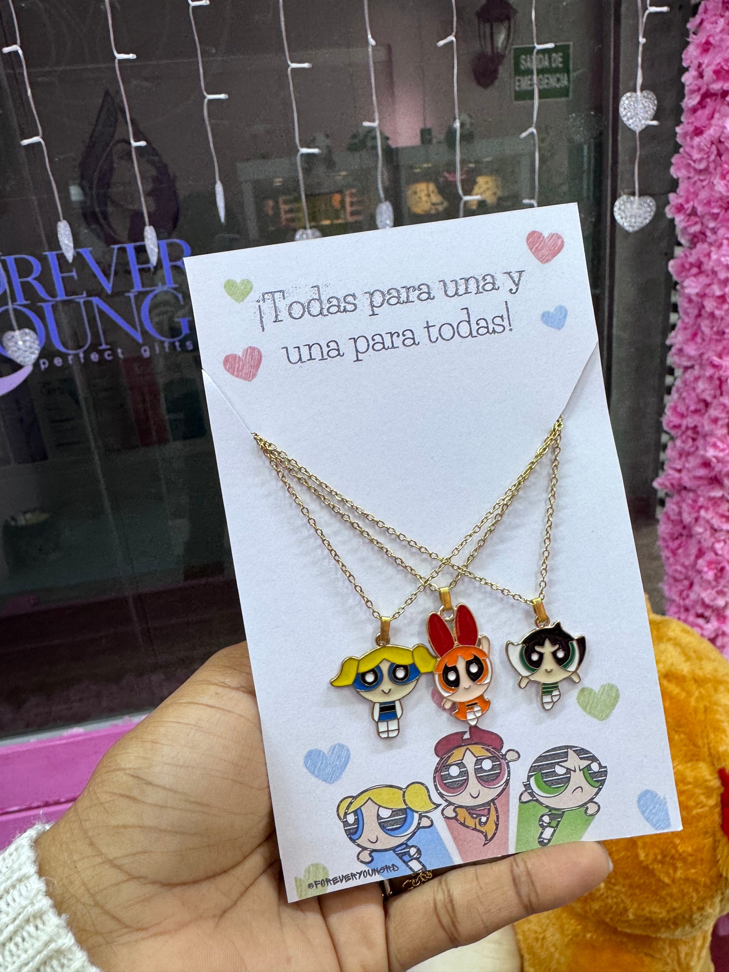 COLLARES DE MEJORES AMIGAS CHICAS SUPERPODEROSAS