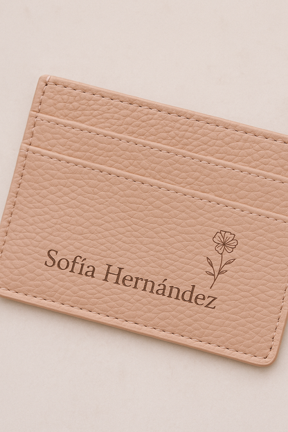 PORTA TARJETAS PERSONALIZADO
