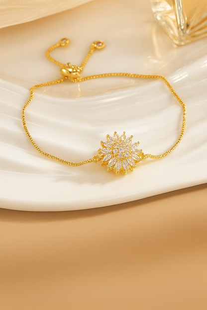 BRAZALETE GIRASOL GIRATORIO ANTIESTRÉS ANTI ANSIEDAD MINIMALISTA ELEGANTE