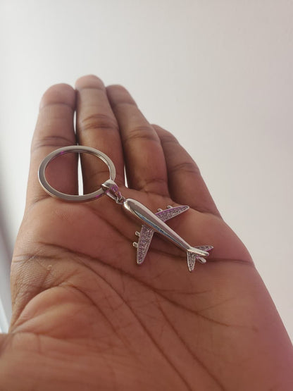 LLAVERO TRAVEL AVIÓN  PERSONALIZABLE 3D