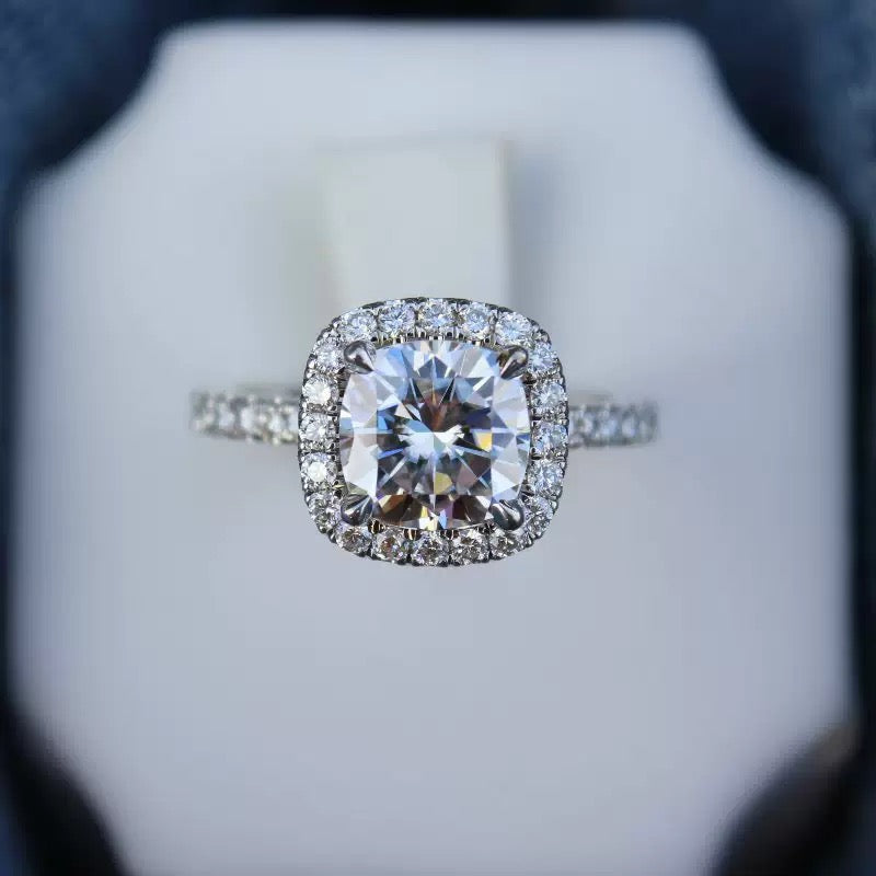 ANILLO CUADRADO DE CRISTAL