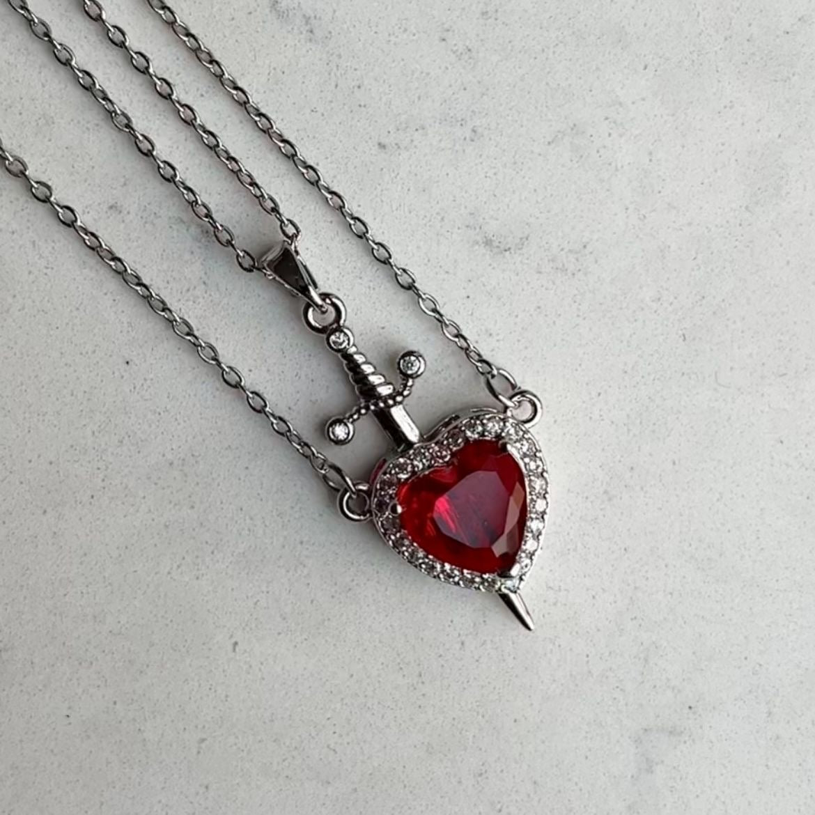 COLLARES DAGA & CORAZÓN  DE PAREJA EDICIÓN LIMITADA