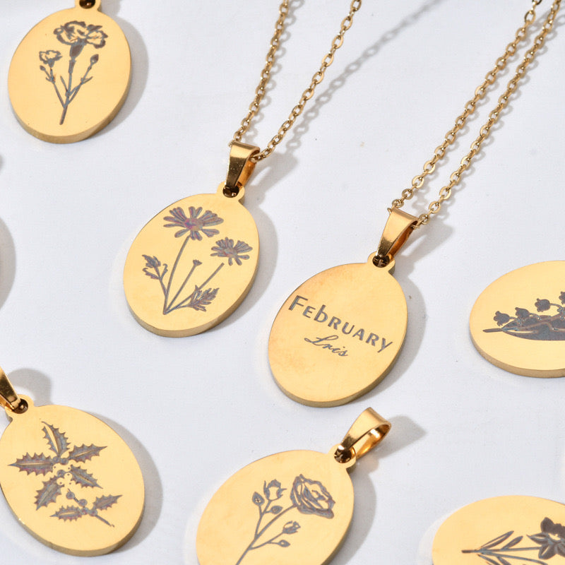 COLLAR OVALADO  UNISEX PERSONALIZADO