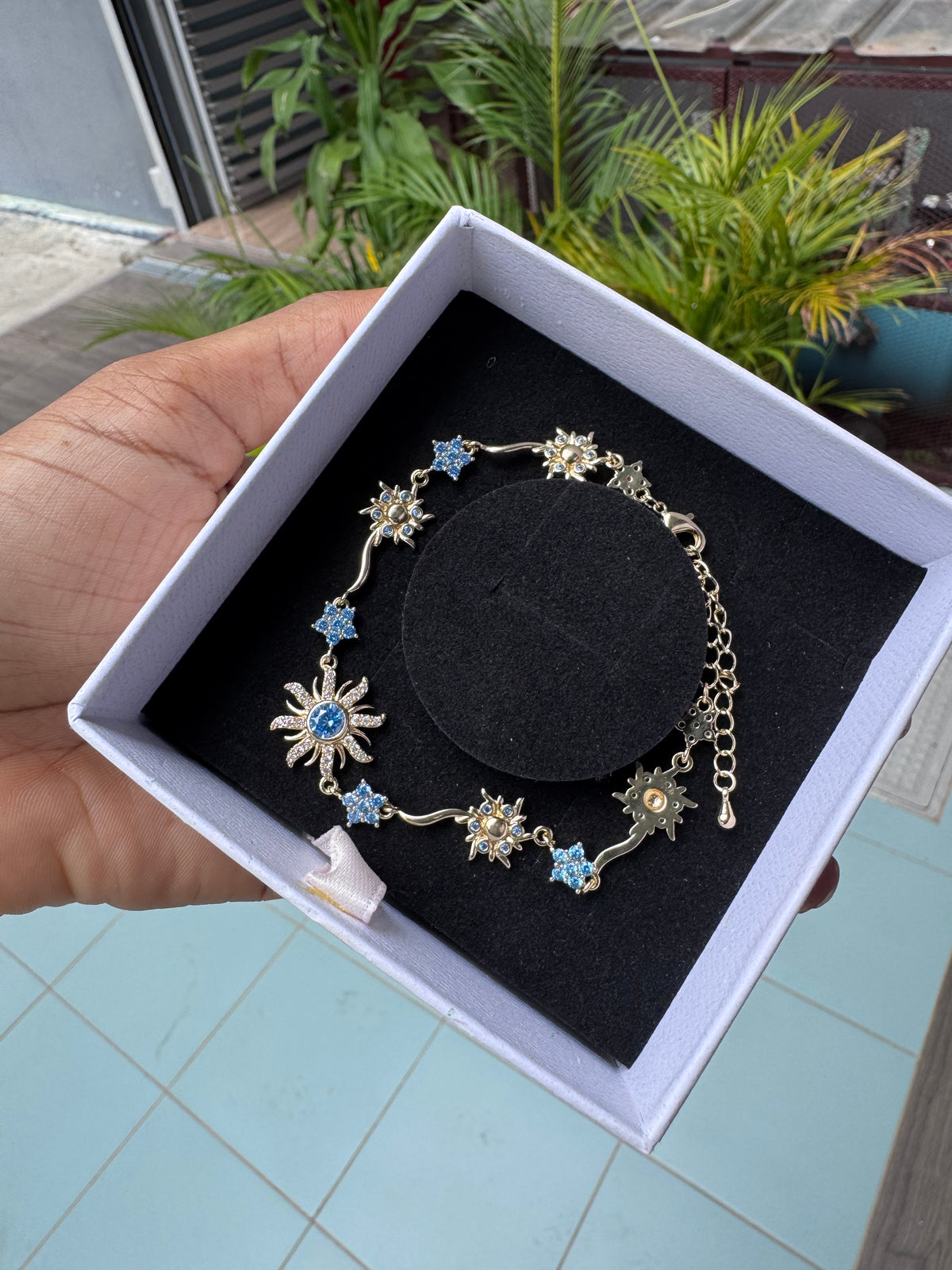 BRAZALETE  Y COLLAR SOL VINTAGE RAPUNZEL   DELICADO CRISTALES DE ZIRCONIA ELEGANTES