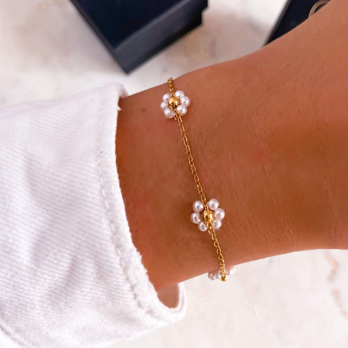 CADENA CHOCKER MARGARITAS FLORES COLORIDAS RESINA