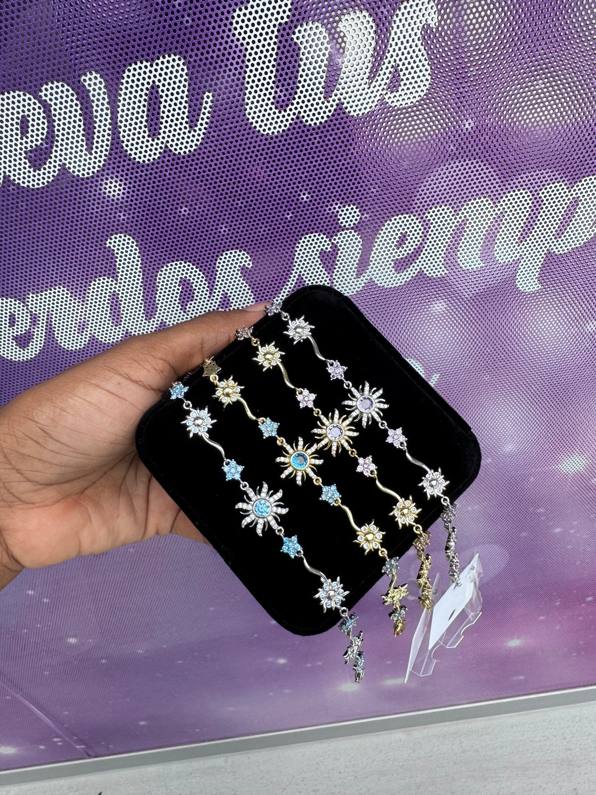 BRAZALETE  Y COLLAR SOL VINTAGE RAPUNZEL   DELICADO CRISTALES DE ZIRCONIA ELEGANTES