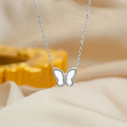COLLAR MARIPOSA ELEGANTE MINIMALISTA