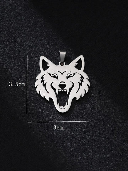 COLLAR DIJE DE LOBO  🐺