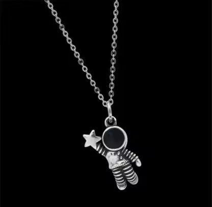 COLLARES MAGNÉTICOS  ASTRONAUTAS MINIMALISTAS