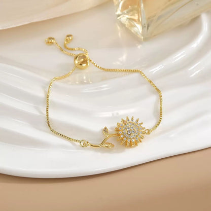 BRAZALETE GIRASOL GIRATORIO ANTIESTRÉS ANTI ANSIEDAD MINIMALISTA ELEGANTE