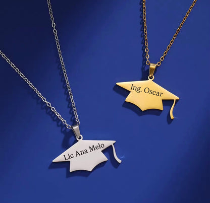COLLAR  BIRRETE DE GRADUACIÓN  GRANDE PERSONALIZABLE