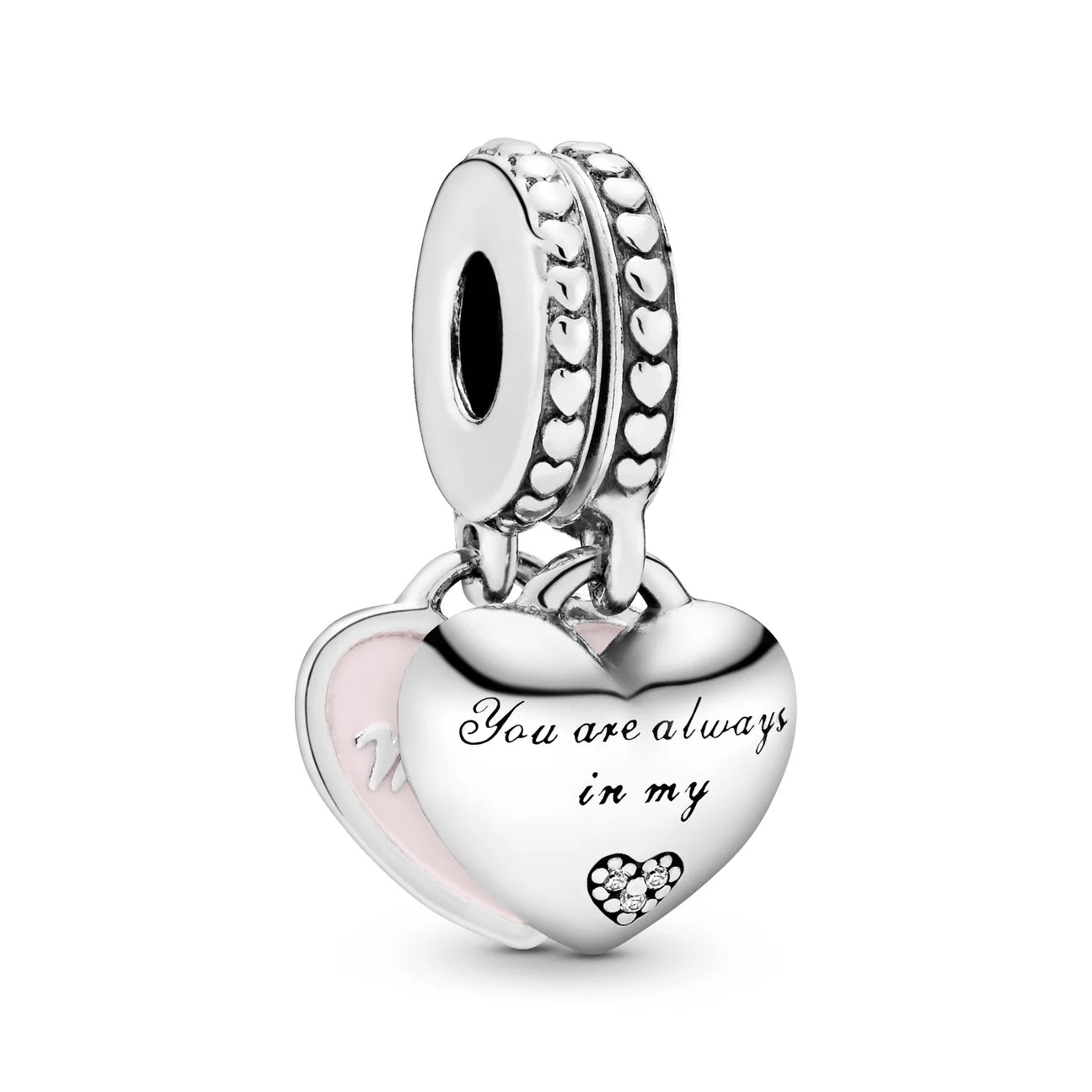COLLAR CHARMS DIJES PARA  COMPARTIR CORAZONES