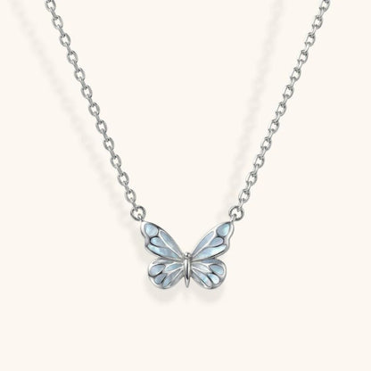 COLLAR Y BRAZALETE LUMINOSO MARIPOSA MINIMALISTA