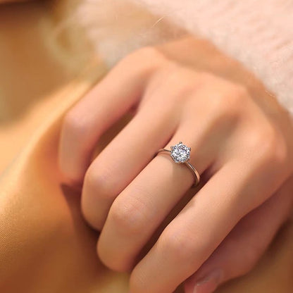 ANILLO CRISTAL CON INCRUSTACIONES ACERO INOXIDABLE