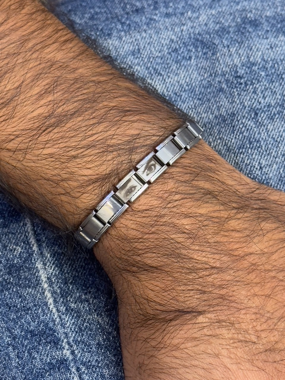 BRAZALETE ESTILO ITALIANO UNISEX PERSONALIZABLES