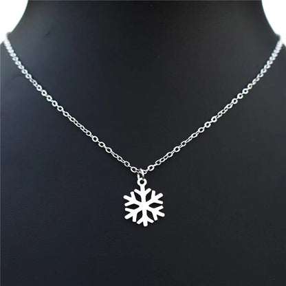 COLLAR COPO DE NIEVE  MINIMALISTA