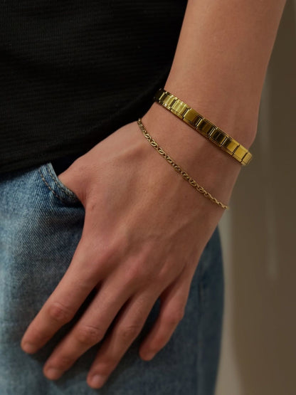 BRAZALETE ESTILO ITALIANO UNISEX PERSONALIZABLES