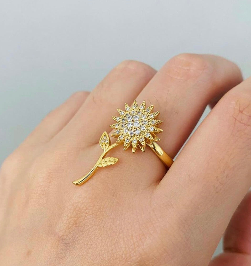 ANILLO GIRATORIO ANTIESTRÉS ANTI ANSIEDAD MINIMALISTA ELEGANTE