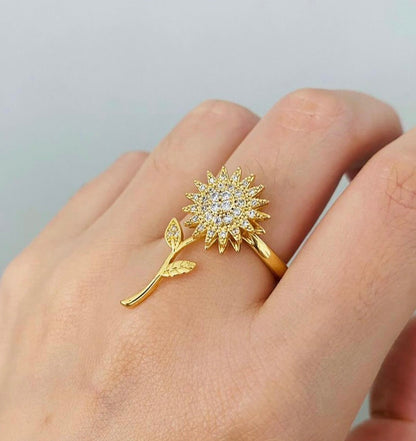 ANILLO GIRATORIO ANTIESTRÉS ANTI ANSIEDAD MINIMALISTA ELEGANTE