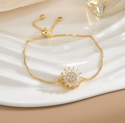 BRAZALETE GIRASOL GIRATORIO ANTIESTRÉS ANTI ANSIEDAD MINIMALISTA ELEGANTE