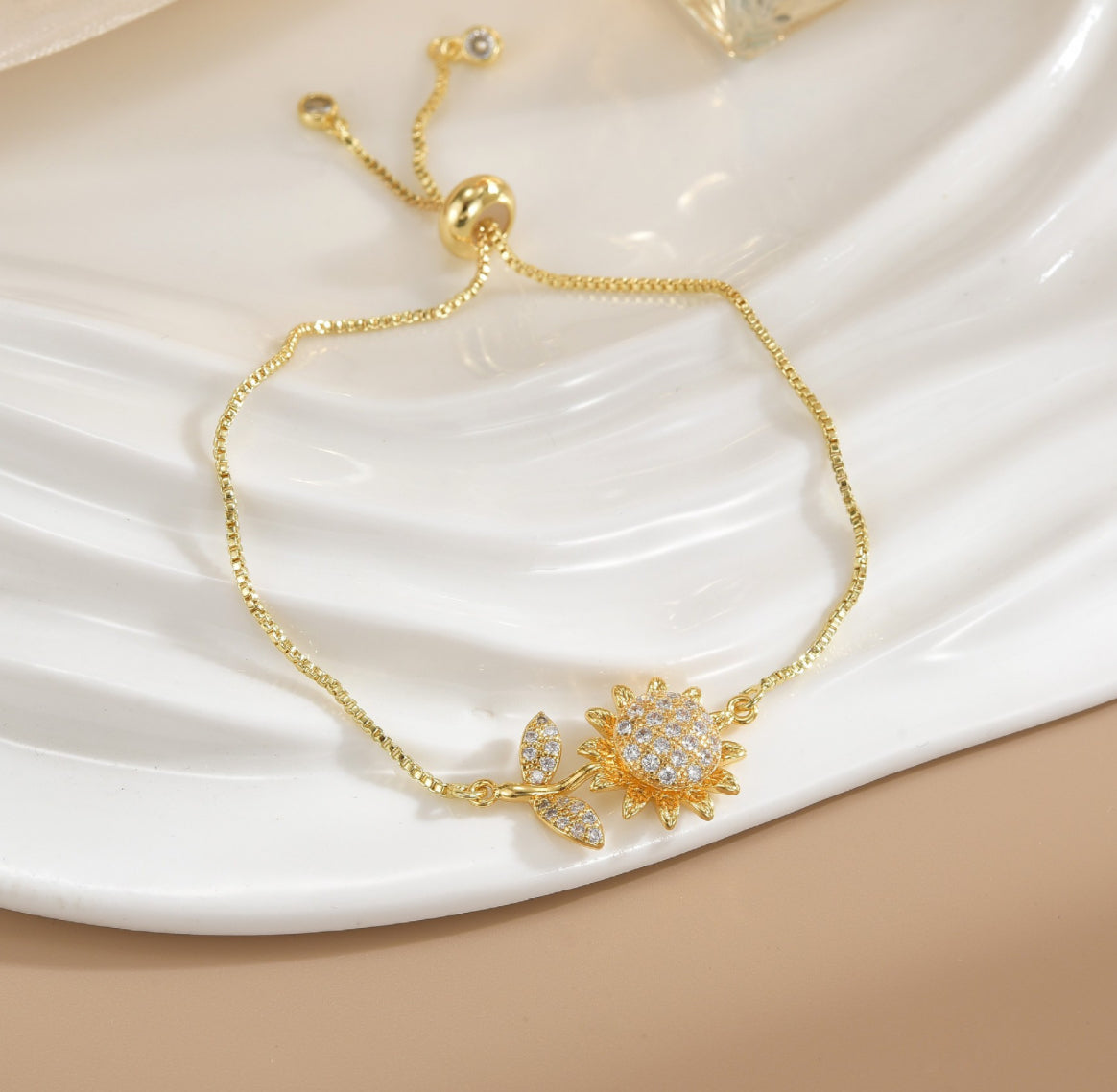 BRAZALETE GIRASOL GIRATORIO ANTIESTRÉS ANTI ANSIEDAD MINIMALISTA ELEGANTE