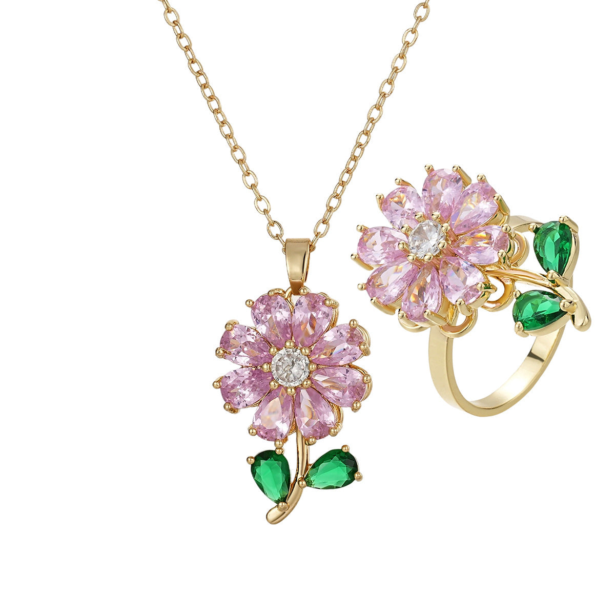 COLLAR FLOR FEMENINA  MINIMALISTA ELEGANTE