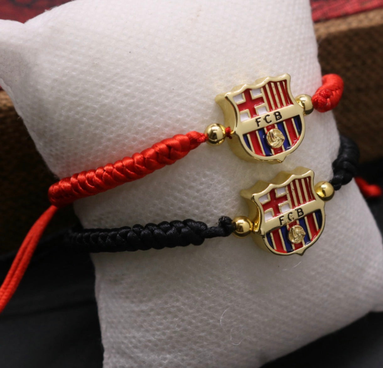 BRAZALETES FC BARCELONA  REAL MADRID FÚTBOL SOCCER DEPORTIVO