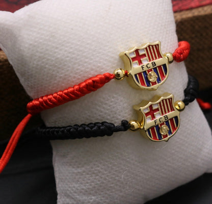 BRAZALETES FC BARCELONA  REAL MADRID FÚTBOL SOCCER DEPORTIVO