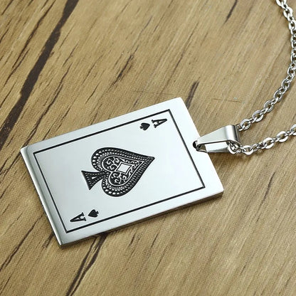 COLLAR CARTA DE PÓKER