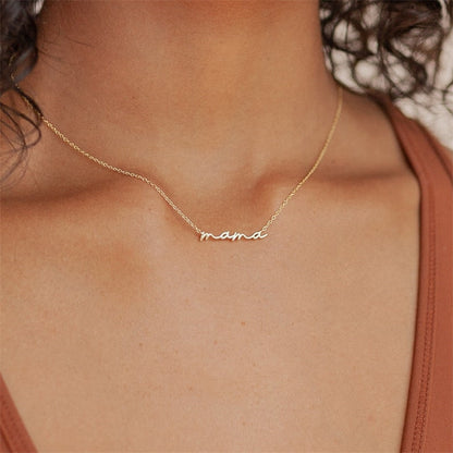 COLLAR MAMÁ MADRE  MINIMALISTA