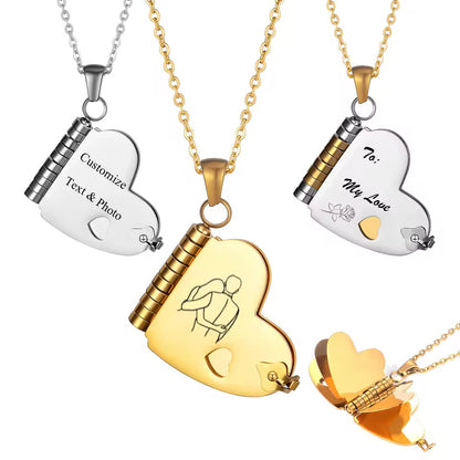 COLLAR LIBRO MINIMALISTA  HOJAS PERSONALIZABLES