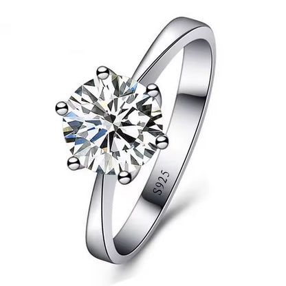 ANILLO CRISTAL CON INCRUBACIONES CHAPADO EN PLATA S925