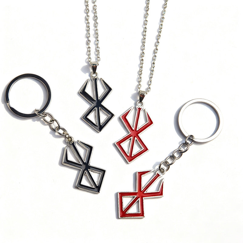 COLLAR LLAVERO ANIME BERSERK   LEATHER