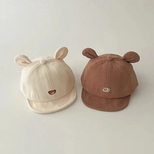 GORRA DE OSITO TIERNO PARA NIÑO BEBÉ