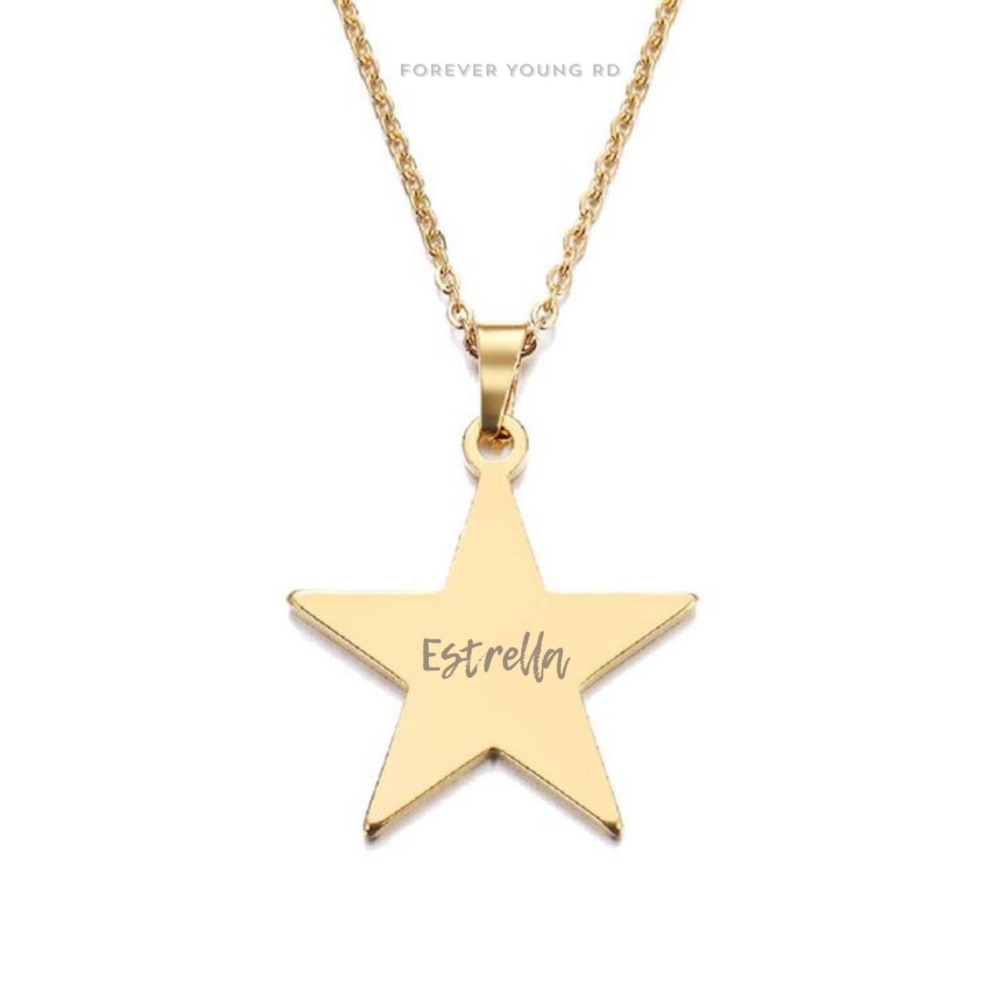 COLLAR ESTRELLA UNISEX PERSONALIZABLE