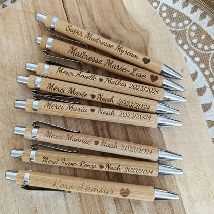 LAPICEROS EN MADERA  PERSONALIZADOS