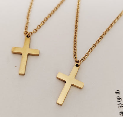 COLLAR CRUZ PEQUEÑA   MINIMALISTA UNISEX